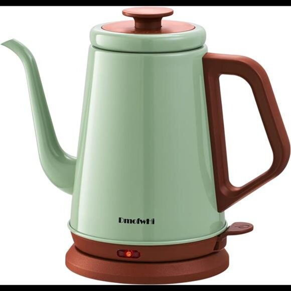 Gooseneck Electric Kettle(1.0L), 100% Stainless Steel BPA Free Classic Pour Over - Picture 1 of 7